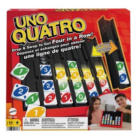 MATTEL GAMES UNO Quatro galda spēle, HPF82 HPF82