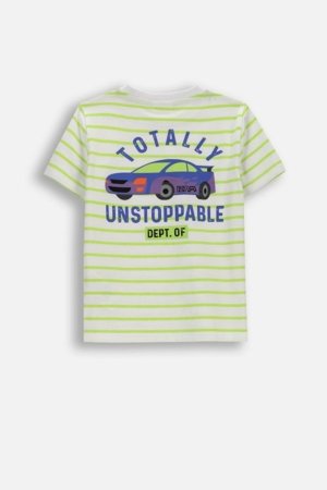 COCCODRILLO t-krekls ar īsam piedurknēm, balti, WC6143201HBK-001-104, 104 izmērs 