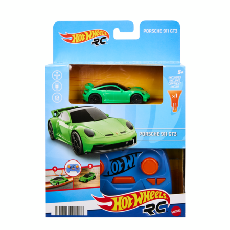 HOT WHEELS RC 1:64 Porsche 911 automašīna, HLT20