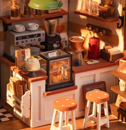 ROLIFE koka konstruktors Kafejnīca Nr. 17, DG162 