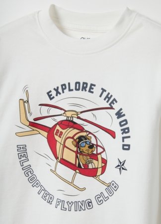 OVS t-krekls ar garām piedurknēm, 116 cm, 002518791 