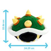 MOCCI MOCCI plīša rotaļlieta Super Mario Bowser Shell, T12411 