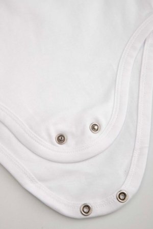 COCCODRILLO bodijs ar garām piedurknēm, balts, 