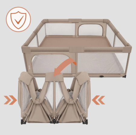 LIONELO manēža FLORENCE XL EASY FOLD, Beige sand, LO-FLORENCE XL EASY FOLD 