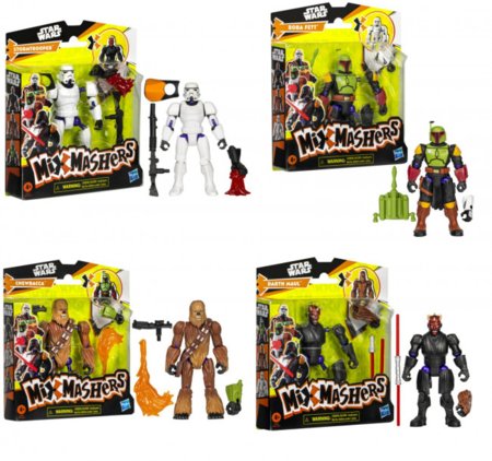 STAR WARS mixmashers pamatfigūra, asorti, F94795L0, F94795L0 