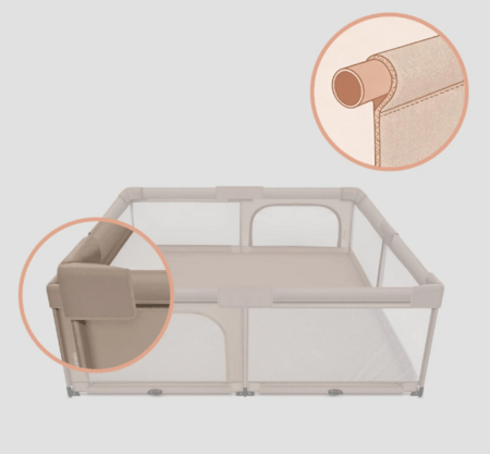 LIONELO manēža FLORENCE XL EASY FOLD, Beige sand, LO-FLORENCE XL EASY FOLD 