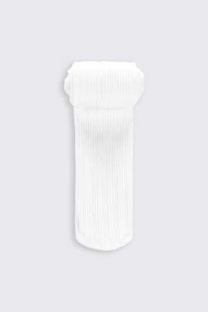 COCCODRILLO zeķubikses TIGHT MICROFIBRE COLORFUL, balts, ZC2380321TMC-001-152, 152cm 