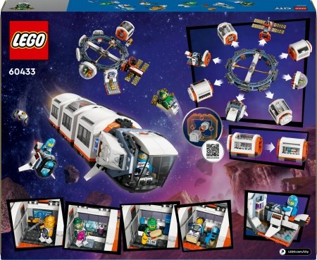 60433 LEGO® City Modulārā Kosmiskā Stacija 