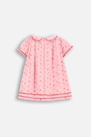 COCCODRILLO kleita ar īsām piedurknēm NOSTALGIC MEADOW GIRL NEWBORN, rozā, WC5128201NGN-033-086, 86 cm 
