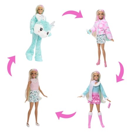 BARBIE lelle Cutie Reveal adventes kalendārs, HJX76 HJX76