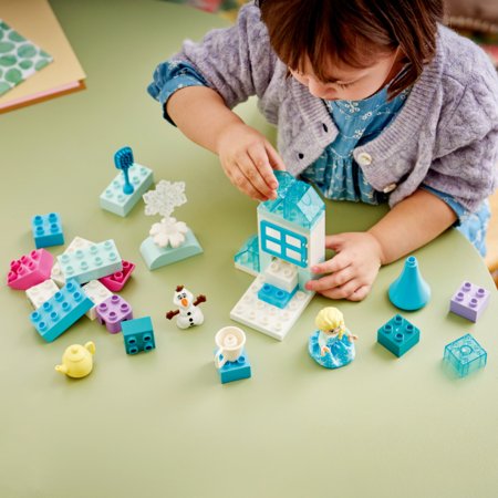 10462 LEGO® DUPLO® | Disney Frozen Ledus sirds radošā kārba ar Elzu un Olafu 