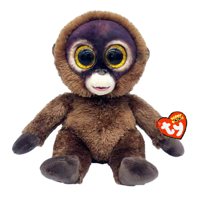 TY Beanie Boos pērtiķis CHESSIE brūns, TY36391 TY36391