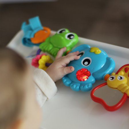PLAYGRO muzikāla ratu rotaļlieta Travel Trio, 0186984 0186984