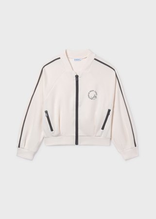 MAYORAL džemperis ar rāvējslēdzēju, bone, 6.409-61, 140 cm 