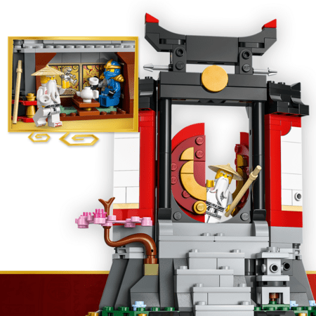 71866 LEGO® NINJAGO® Nindzju tēlu 15. gadadienas apskates modelis 