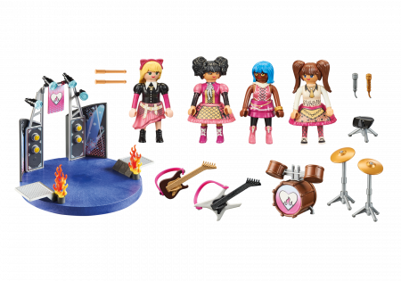 PLAYMOBIL CITY LIFE mūzikas grupa, 71042 71042