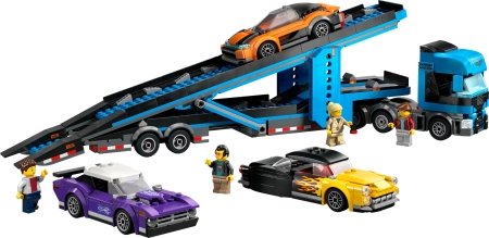 60408 LEGO® City Big Vehicles Autopārvadātājs ar sporta auto 