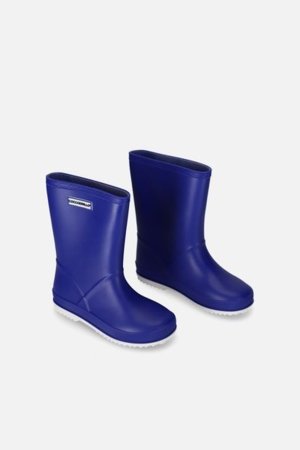 COCCODRILLO gumijas zābaki SHOES UNISEX, zils, WC5205101SHU-015-035, 35 cm 
