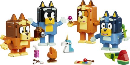 11217 LEGO® Bluey No klucīšiem būvēta Bluey ģimene 