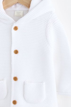 NEXT džemperis ar rāvējslēdzēju ar kapuci, Q99811, 56-62 cm