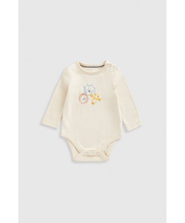MOTHERCARE bodijs ar garām piedurknēm 3 gab., IF477 86 