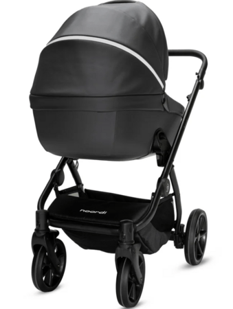 NOORDI universāls ratiņi FJORDI V2 Shadow Grey leather, 2in1, 1642819 