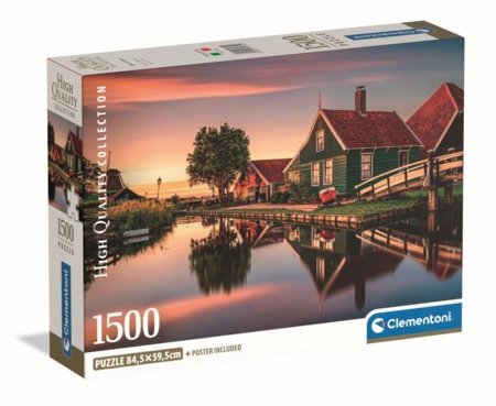 CLEMENTONI puzle Zaanse chans, 1500 gab., 31734 
