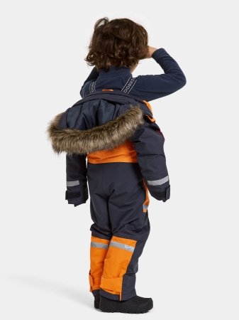 DIDRIKSONS ziemas kombinezons BJÄRVEN 3, oranžs, 505466-L07, 140 cm 
