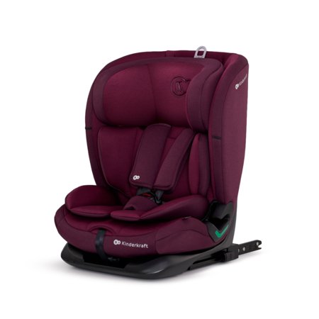 KINDERKRAFT autokrēsls ONETO3 i-Size, 76–150 cm, ar ISOFIX sistēmu, cherry pearl 