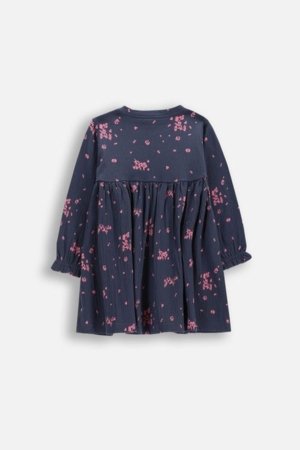 COCCODRILLO kleita ar garām piedurknēm, zila, izmērs 