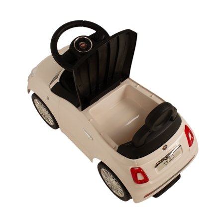 BABYTROLD bērna auto-skrejritenis FIAT 500, White, 20-42FI-H 