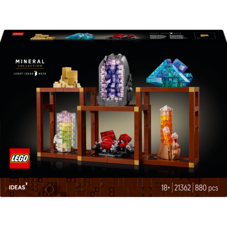 21362 LEGO® Ideas Minerālu kolekcija 