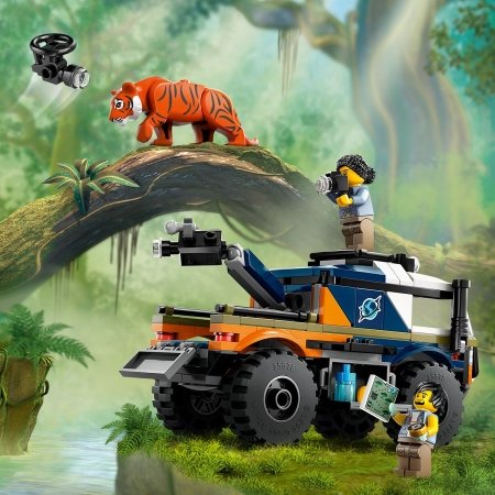 60426 LEGO® City Exploration Džungļu pētnieka bezceļu automašīna 