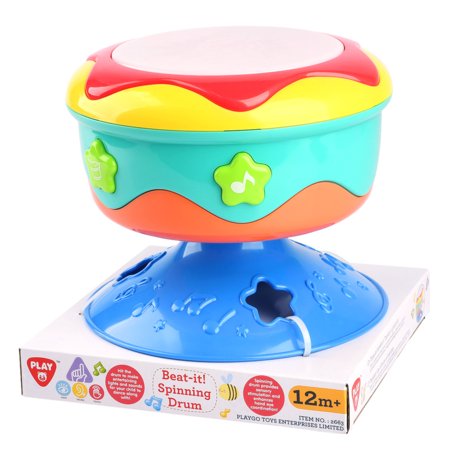 PLAYGO INFANT&TODDLER rotējošās muzikālās bungas, 2663 