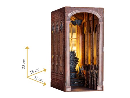 REVELL modelis Iron Throne - House of the Dragon: Tiny Adventures Ar rokām darinātas miniatūras, 00531 