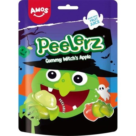 AMOS želejkonfektes PEELERZ, Witch, 65 g., MIX1572 