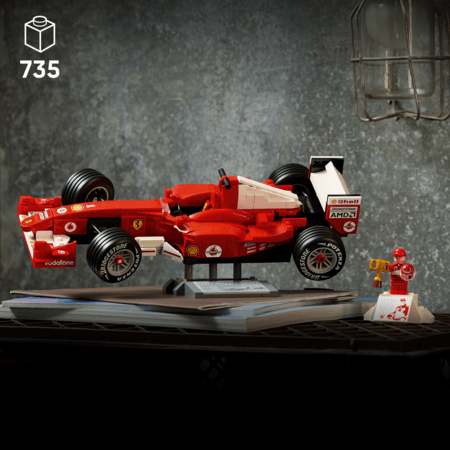 11375 LEGO® Icons Ferrari F2004 un Michael Schumacher 