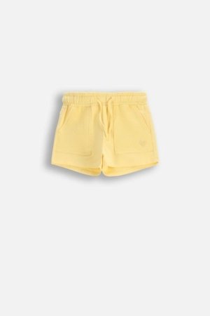 COCCODRILLO šorti HAPPY RETRO GIRL KIDS, dzeltens, WC5121401HGK-004-122, 122 cm 