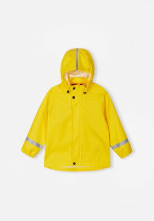 REIMA ūdensnecaurlaidīga jaka LAMPI, dzeltena, 140 cm, 521491A-6980 521491A-6980-116