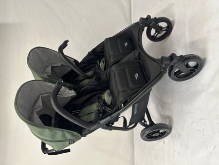 VALCO BABY dvīņu rati SNAP DUO, Basil Green, SNAP4D07 