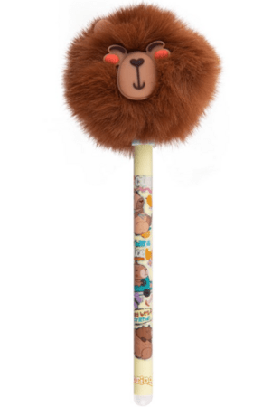 COLORINO dzēšama pūkaina lodīšu pildspalva Capybara, asort., 01867PTR 