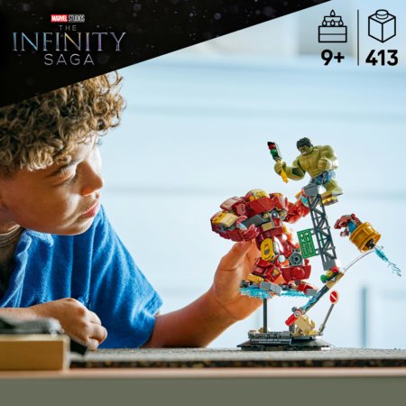 76343 LEGO® | Marvel Spraigā kauja: Hulkbuster pret Halku 