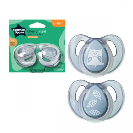 Tommee Tippee māneklītis apaļš lateksa 6-18m 2gb 43354801 433548