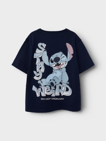 NAME IT STITCH t-krekls, 13245034-282D3C 122-128 
