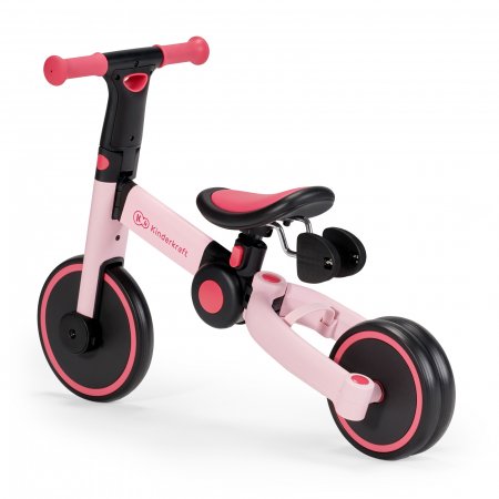 KINDERKRAFT trīsritenis 4Trike, rozā, KR4TRI00PNK0000 KR4TRI00PNK0000