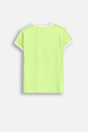 COCCODRILLO krekls ar īsām piedurknēm EVERYDAY GIRL A, zaļš, WC5143232VGA-011-164, 164 cm 