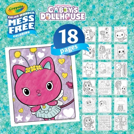 CRAYOLA radošais komplekts Wonder Mini Set Gabby's Dollhouse, 75-2861 