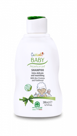 NATURA HOUSE šampūns BABY CUCCIOLO, 0m+, 200 ml 8000921217008