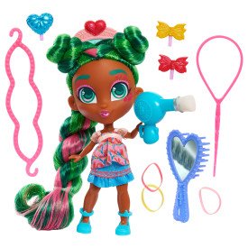 HAIRDORABLES kolekcionējama lelle - pārsteigums ar aksesuāriem, sērija 6, 23965 23965