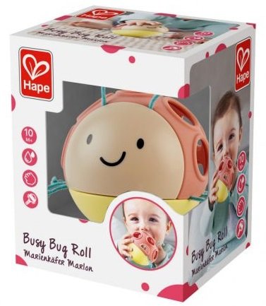 "HAPE bērnu rotaļlieta ""Busy Bug Roll-FSC"", E8522B" 